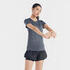 Short Sleeves Fit Women's Basic T-Shirt- Graphite Grey
