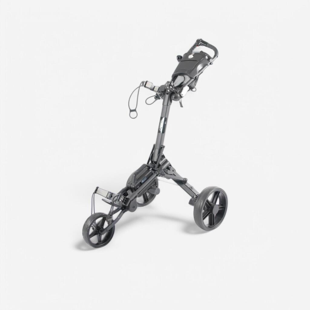 Črn električni voziček za golf E-TWILY
