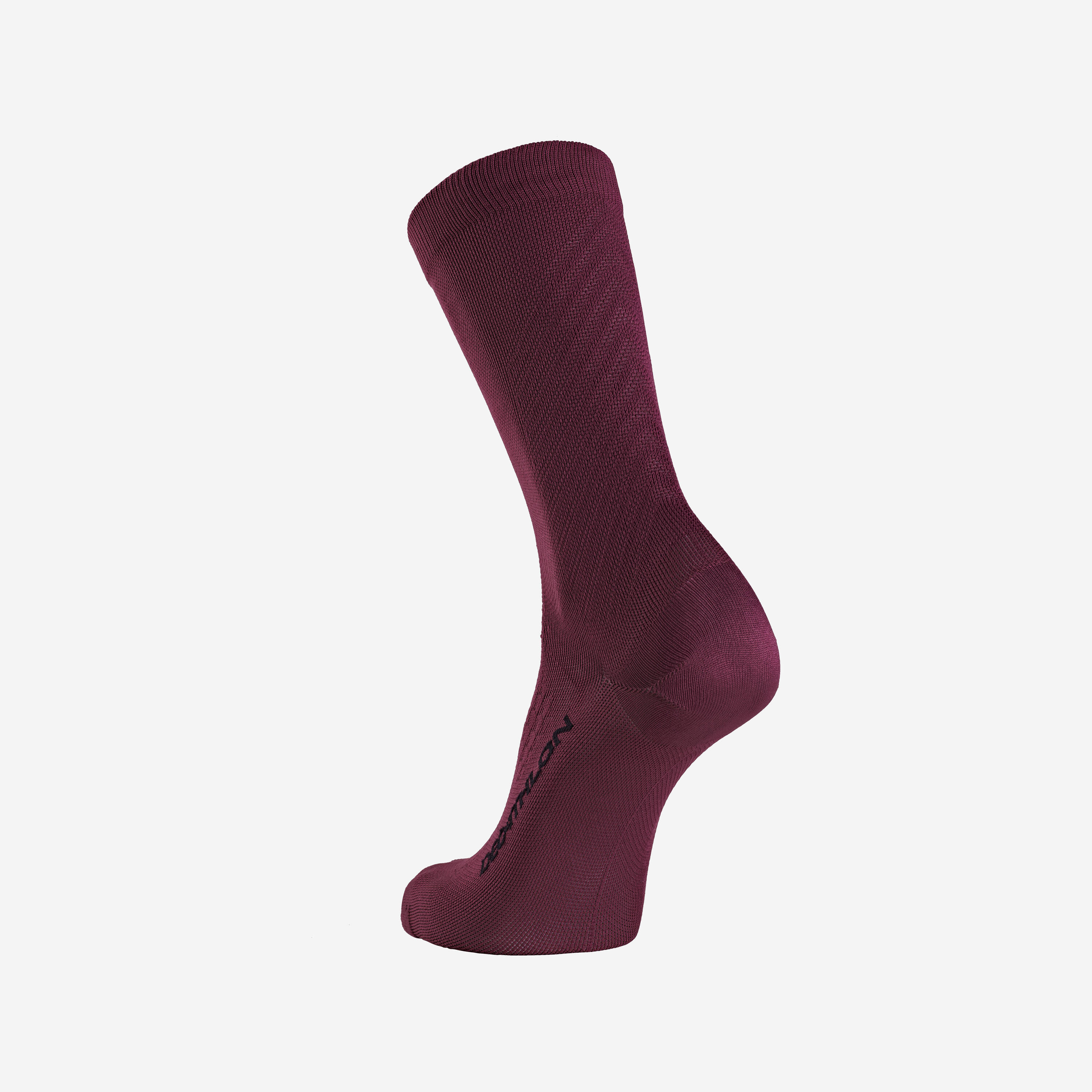 Unisex Cycling Socks 900 - Burgundy -  3