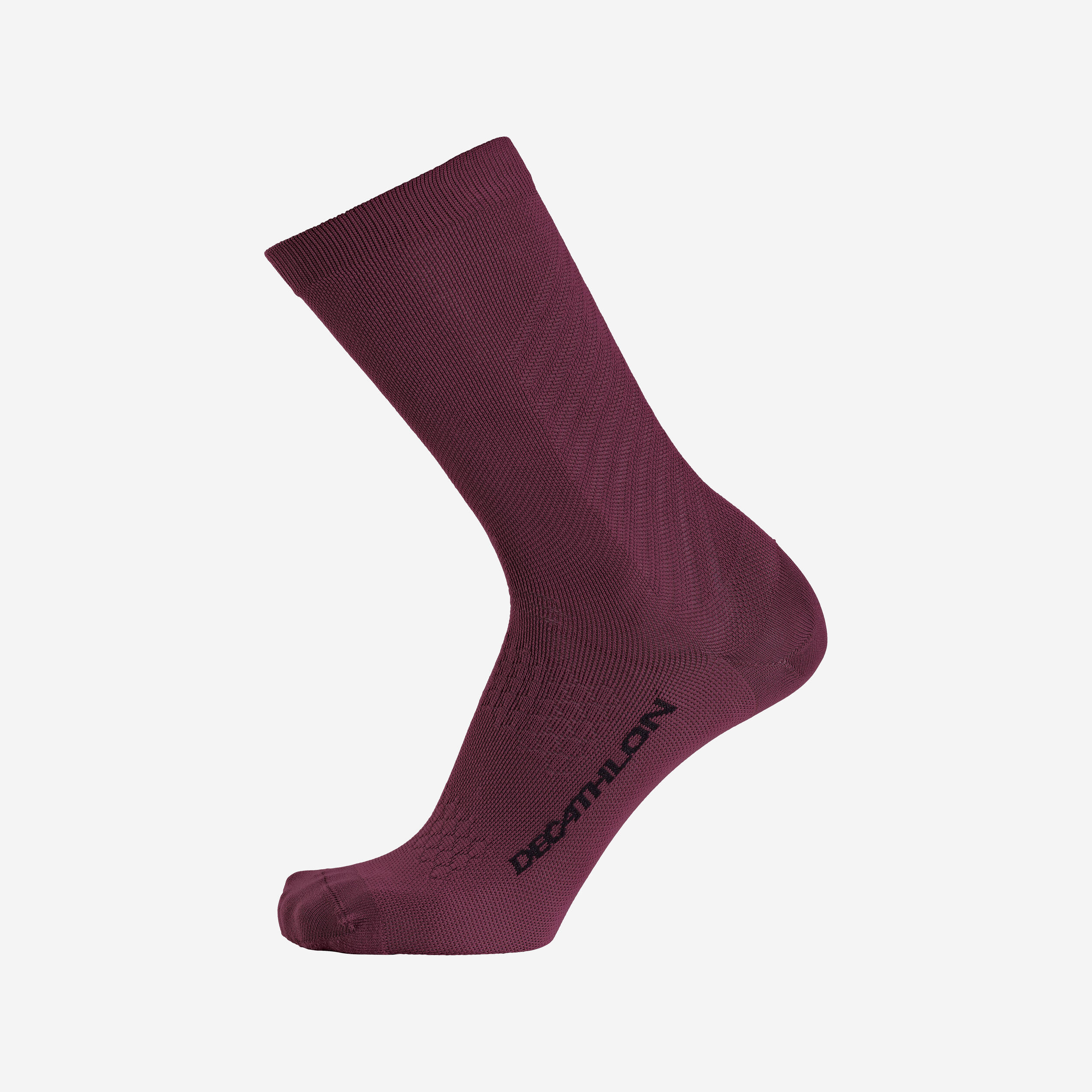 Unisex Cycling Socks 900 - Burgundy