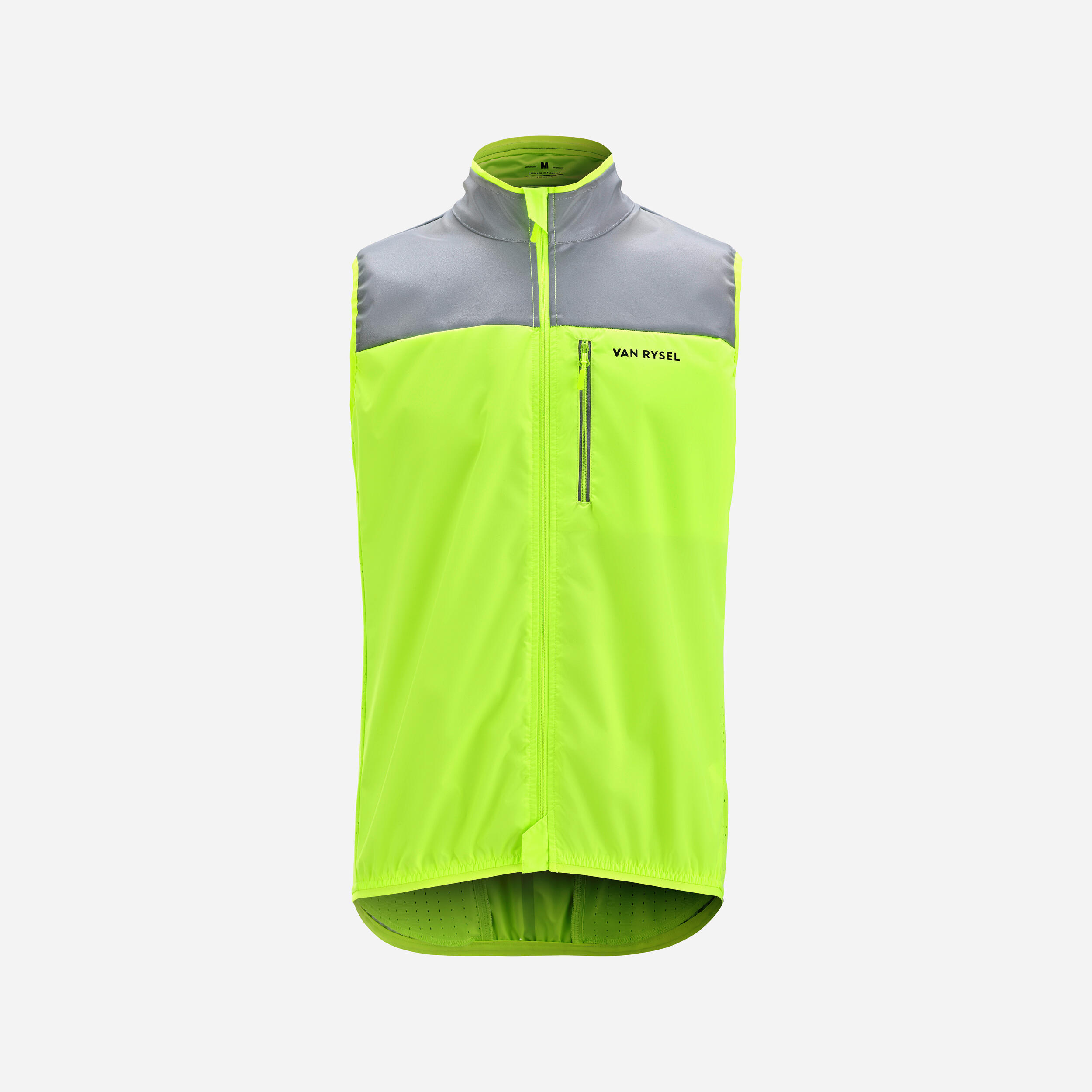 Van Rysel - Gilet Vélo Homme - Visibilité En17353 - Gilet Sans Manche - Velos Et Equipements Route - Jaune - 40m - Decathlon