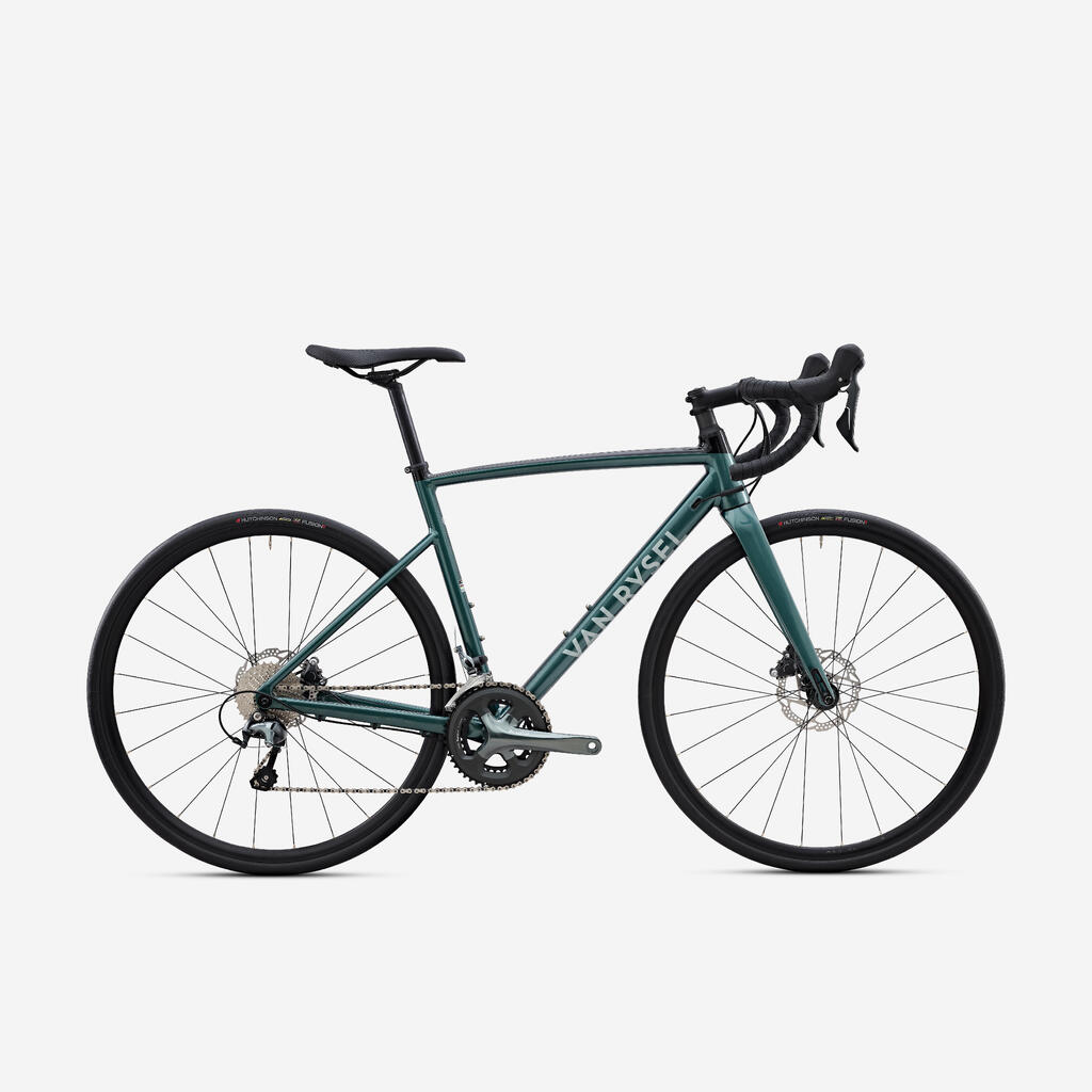 Cestný bicykel Endurance NCR AF Shimano Tiagra 2 x 10 R svetlosivý