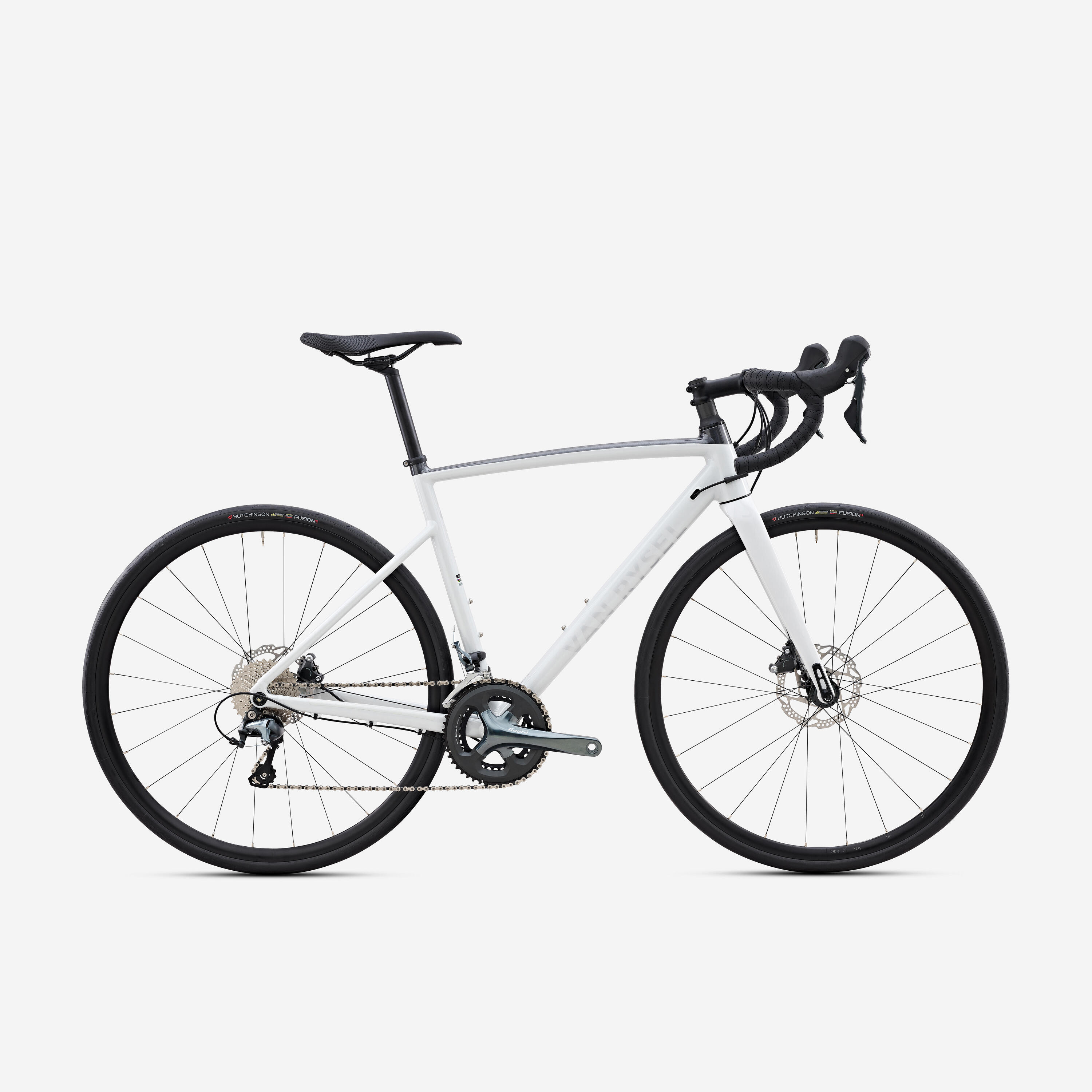 VAN RYSEL Rennrad Endurance NCR AF Shimano Tiagra Weiß/Grau