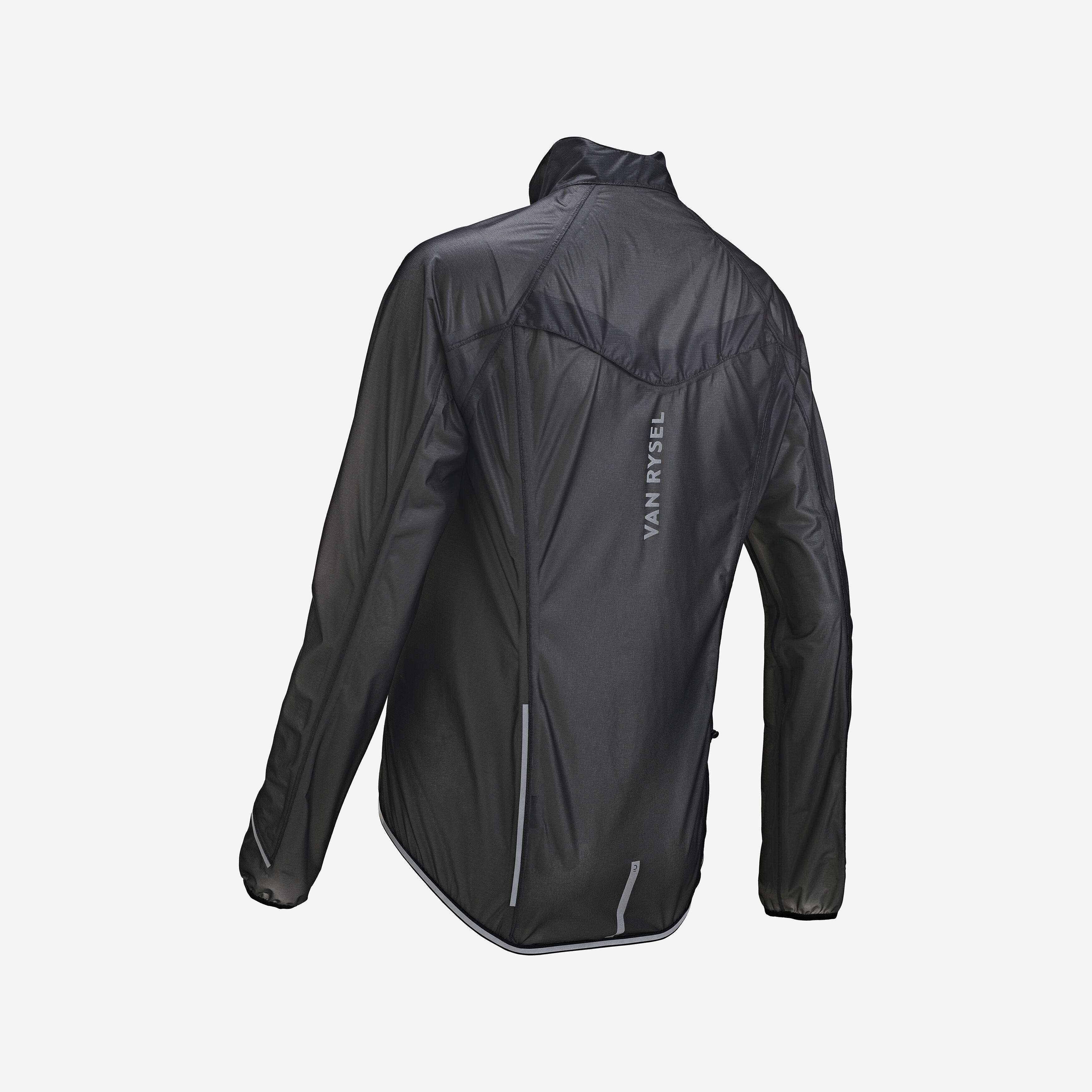 RR 900 Cycling Ultralight Rain Jacket - Women - Black - Van rysel ...