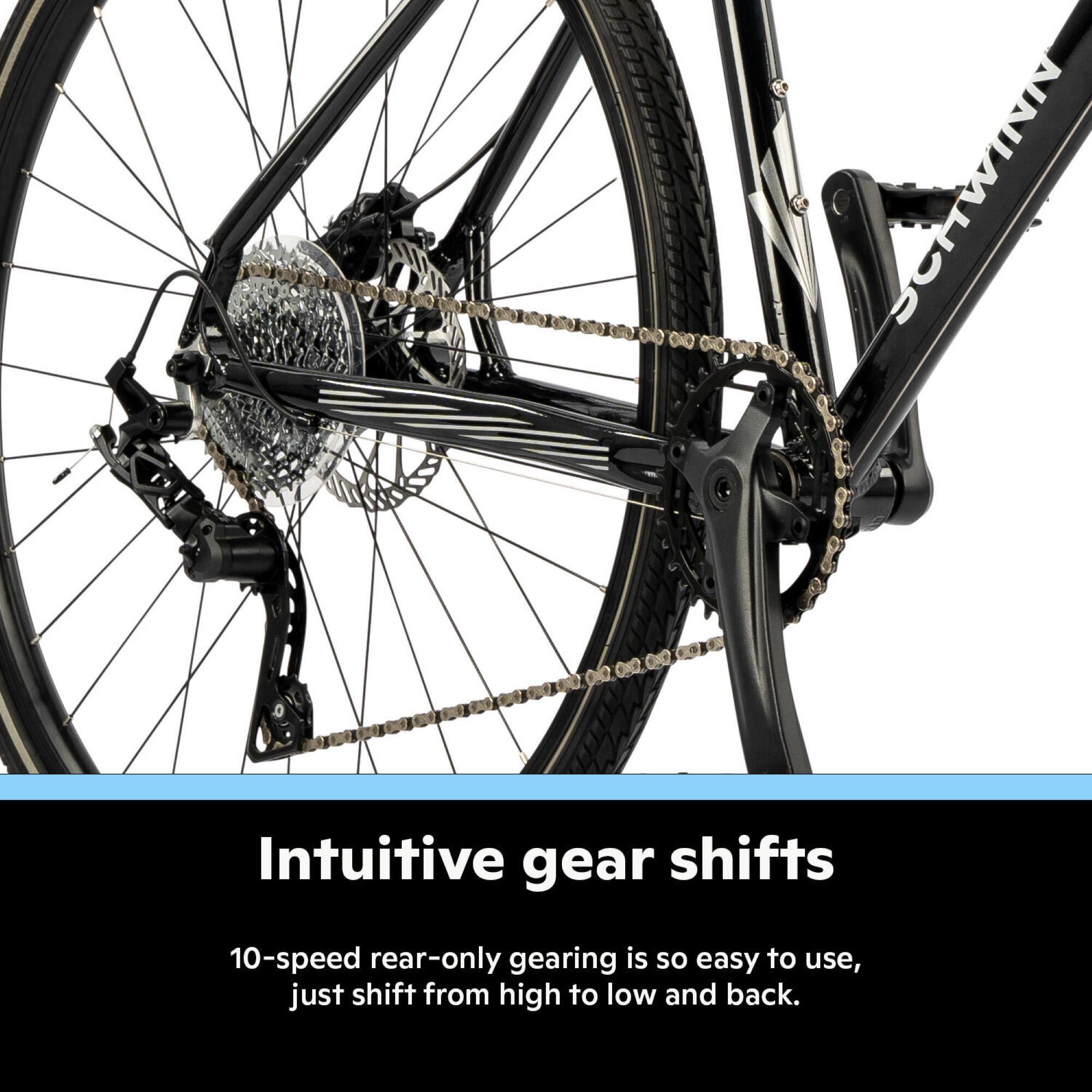 INTERLINK HYBRID BIKE HIGH FRAME SCHWINN Decathlon
