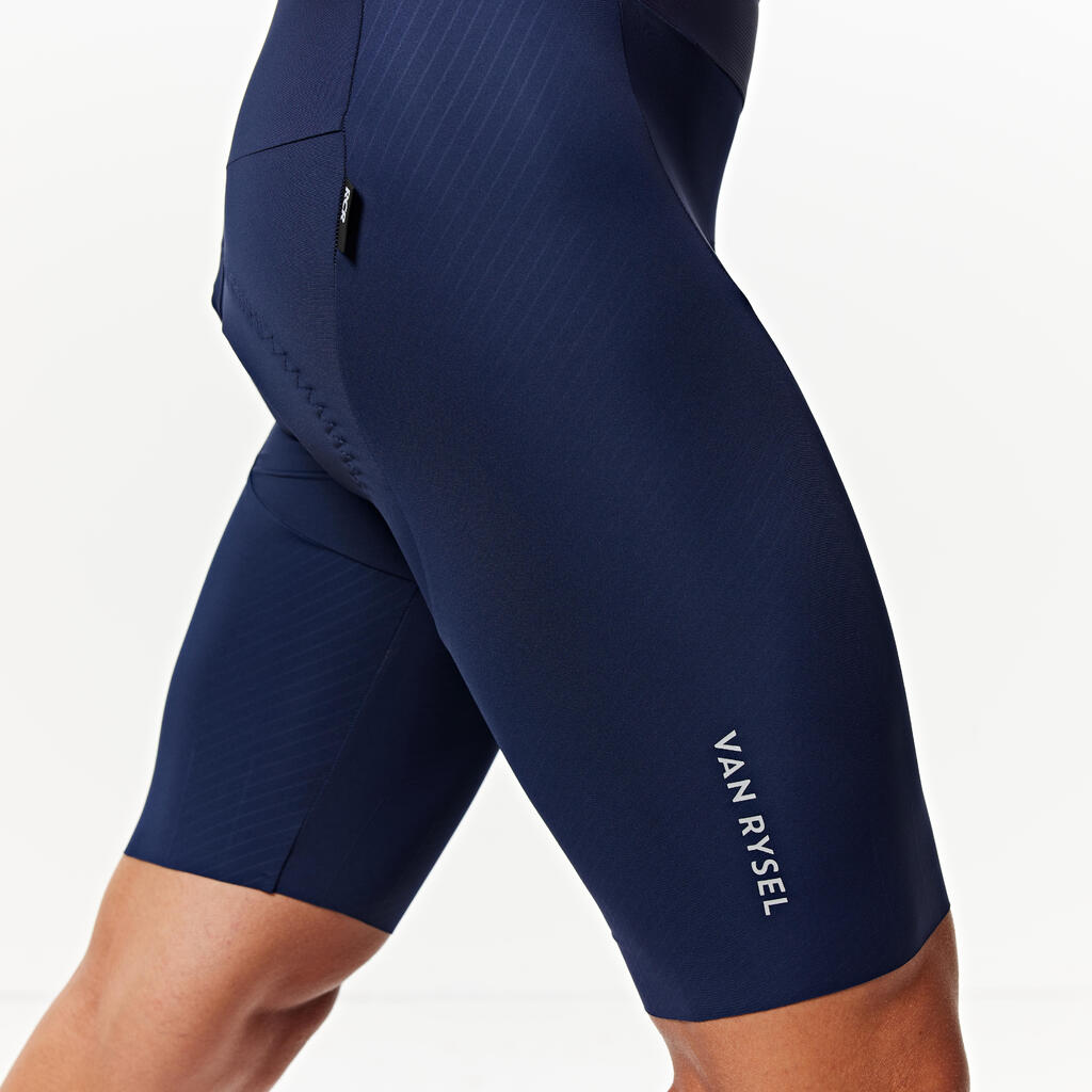 Herren Sommer kurz mit Trägern Rennrad Radhose - Racer 3 grün 