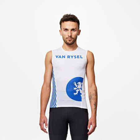 Cycling Summer Training Base Layer - White/Blue