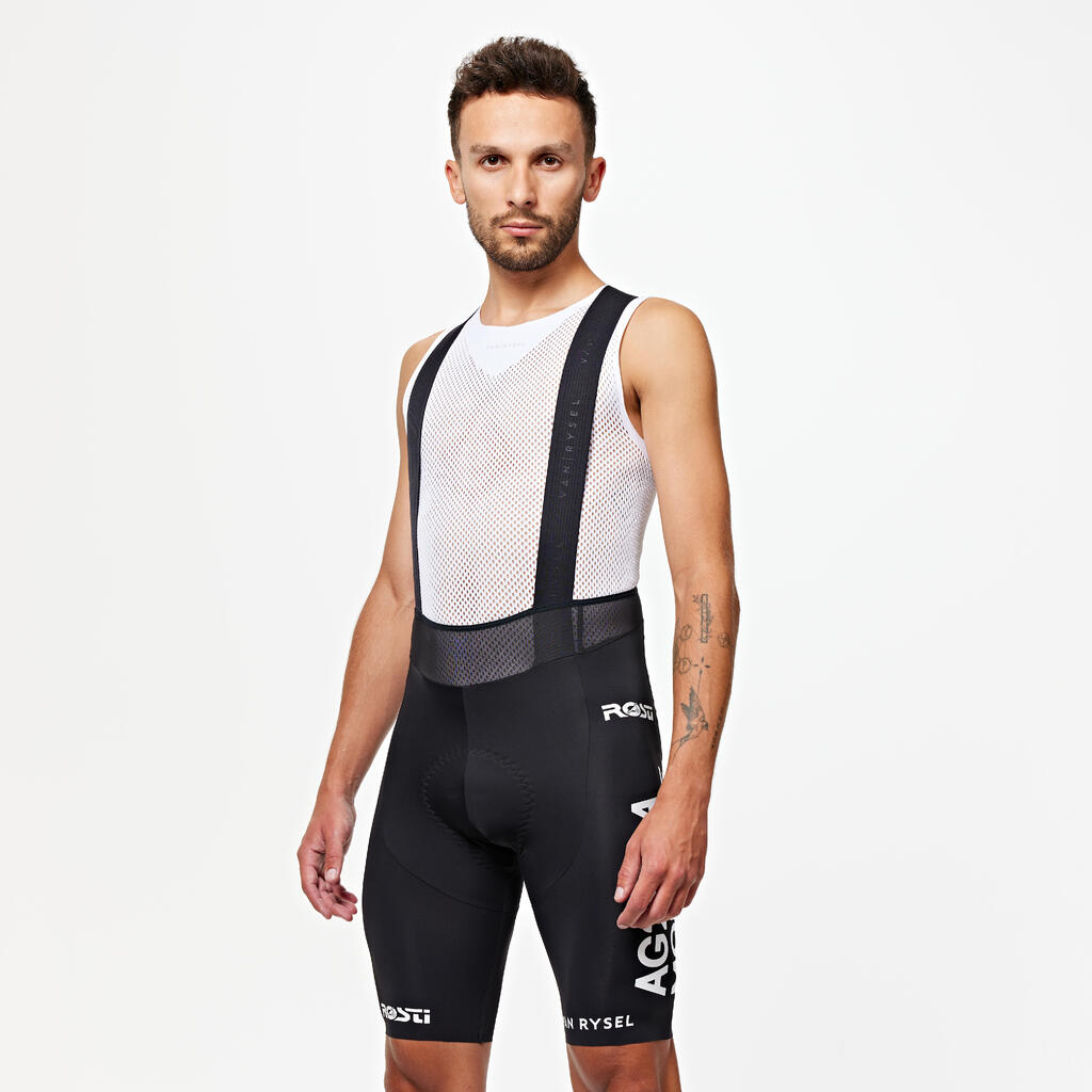 Licra de ciclismo de carretera para verano para hombre Réplica Decathlon AG2R