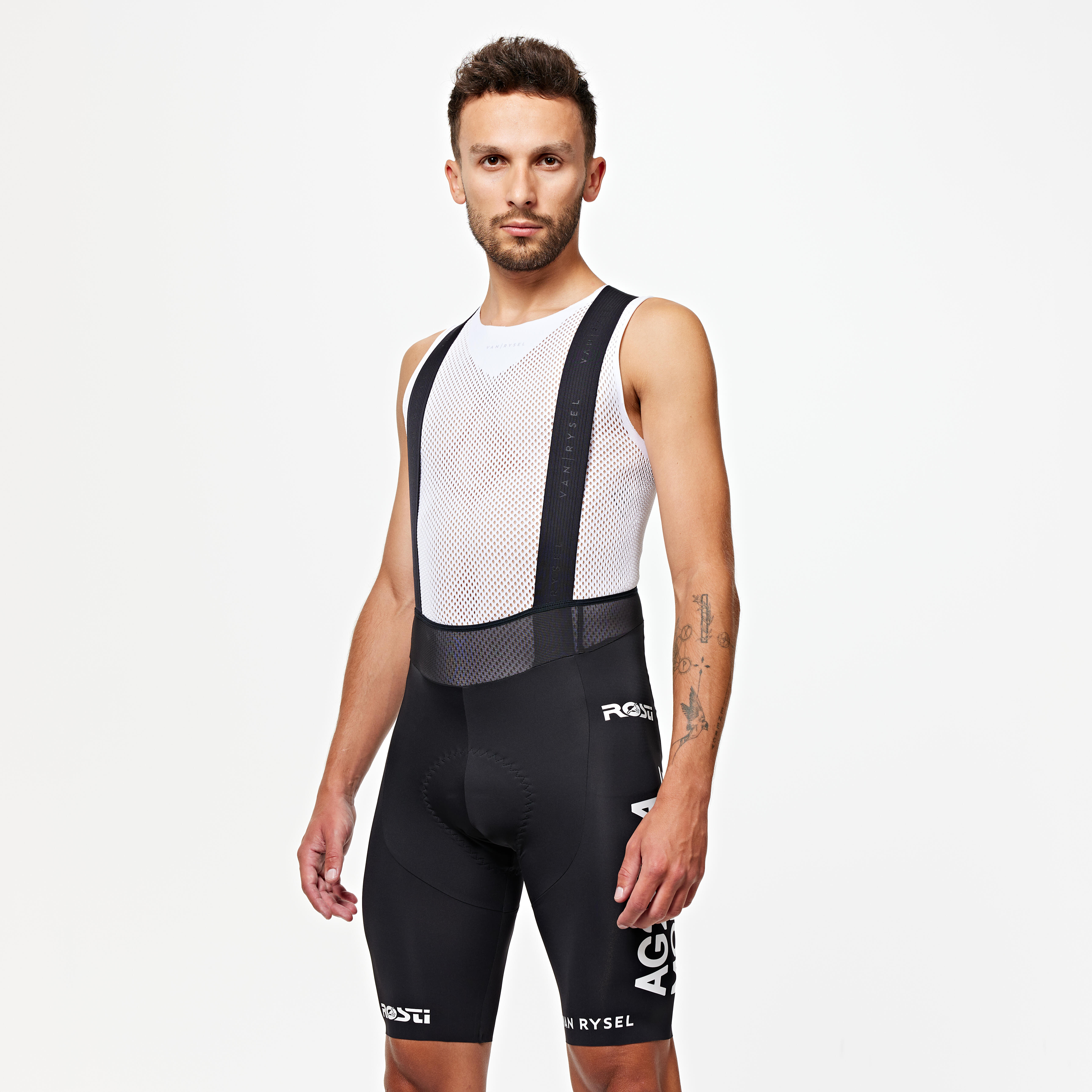 Culotte ciclismo corto Hombre Racer Replica Decathlon AG2R La Mondiale Decathlon