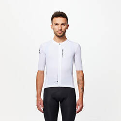 Unisex Short-Sleeved Summer Road Bike Jersey Racer 2 - White