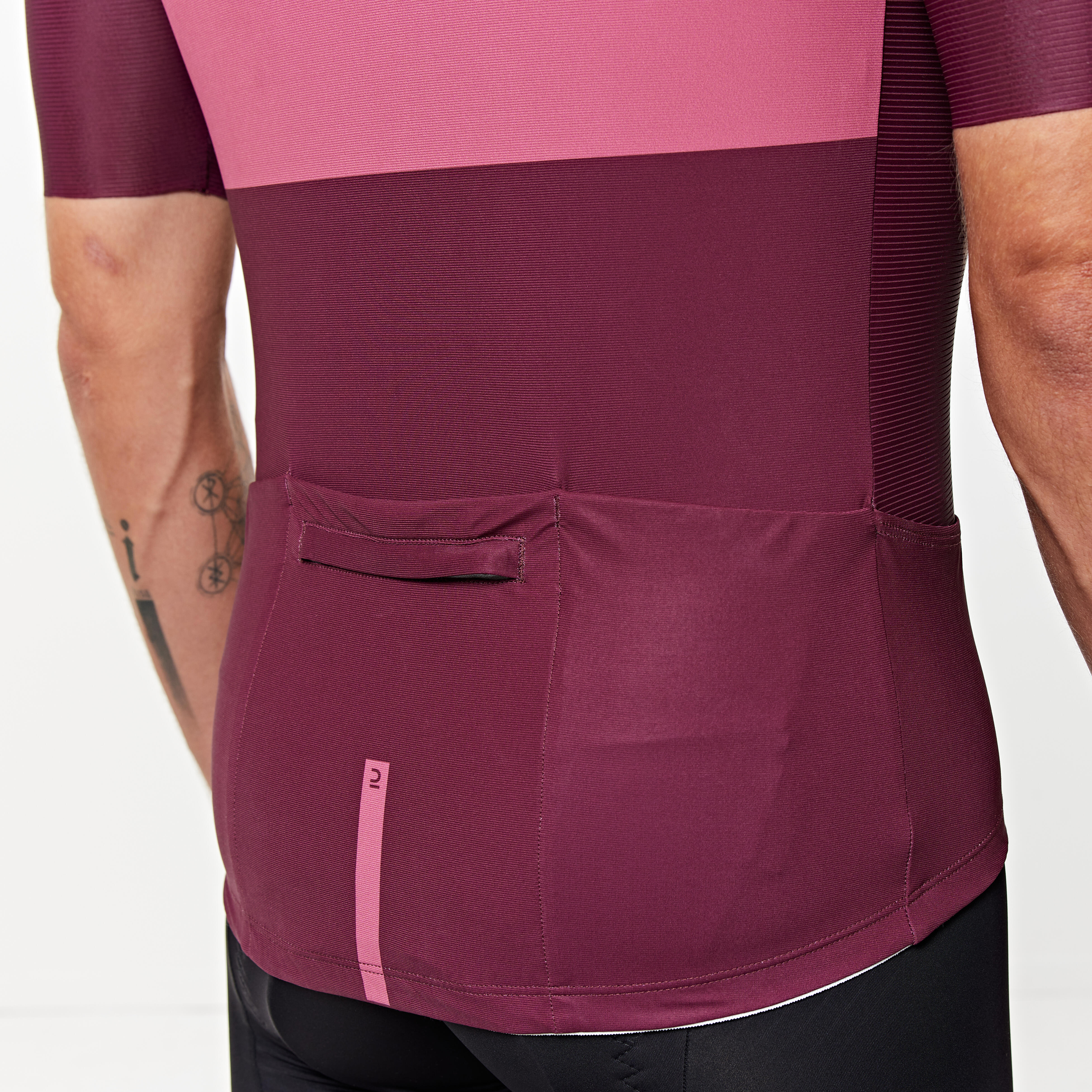 Maglia estiva unisex a maniche corte per ciclismo su strada - RACER 2