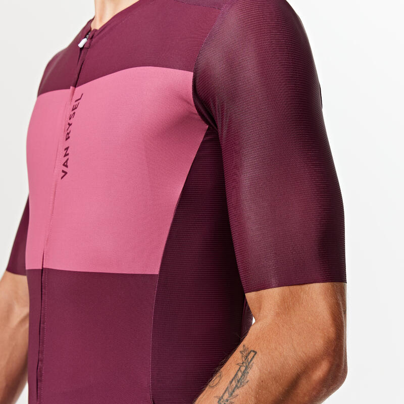 Maillot de vélo route manches courtes été unisexe - RACER 2