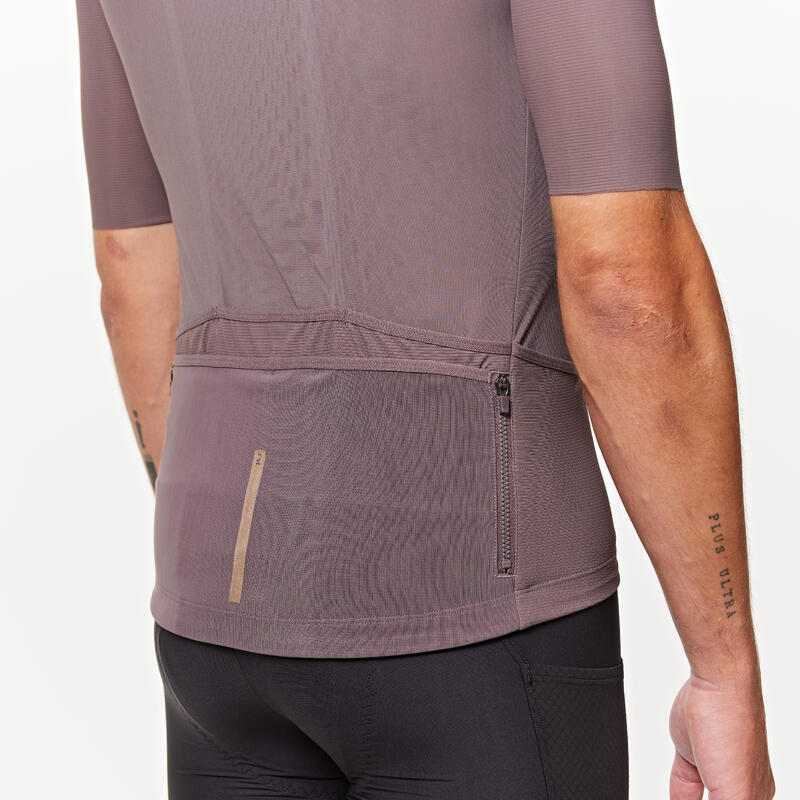 Herren Sommer kurzarm Rennrad Fahrradtrikot - Endurance Ultra 2 grau 