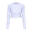Women's long sleeve UV-protection surfing top 100 Sunny Purple Palm