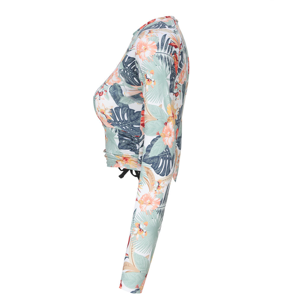Haut de surf femme anti-UV manches longues 100 Sunny Glory