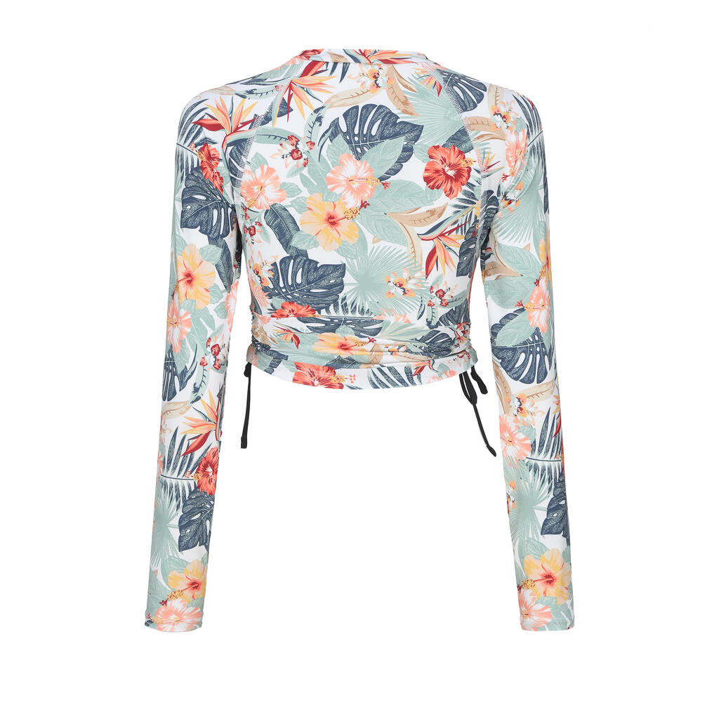 Haut de surf femme anti-UV manches longues 100 Sunny Glory