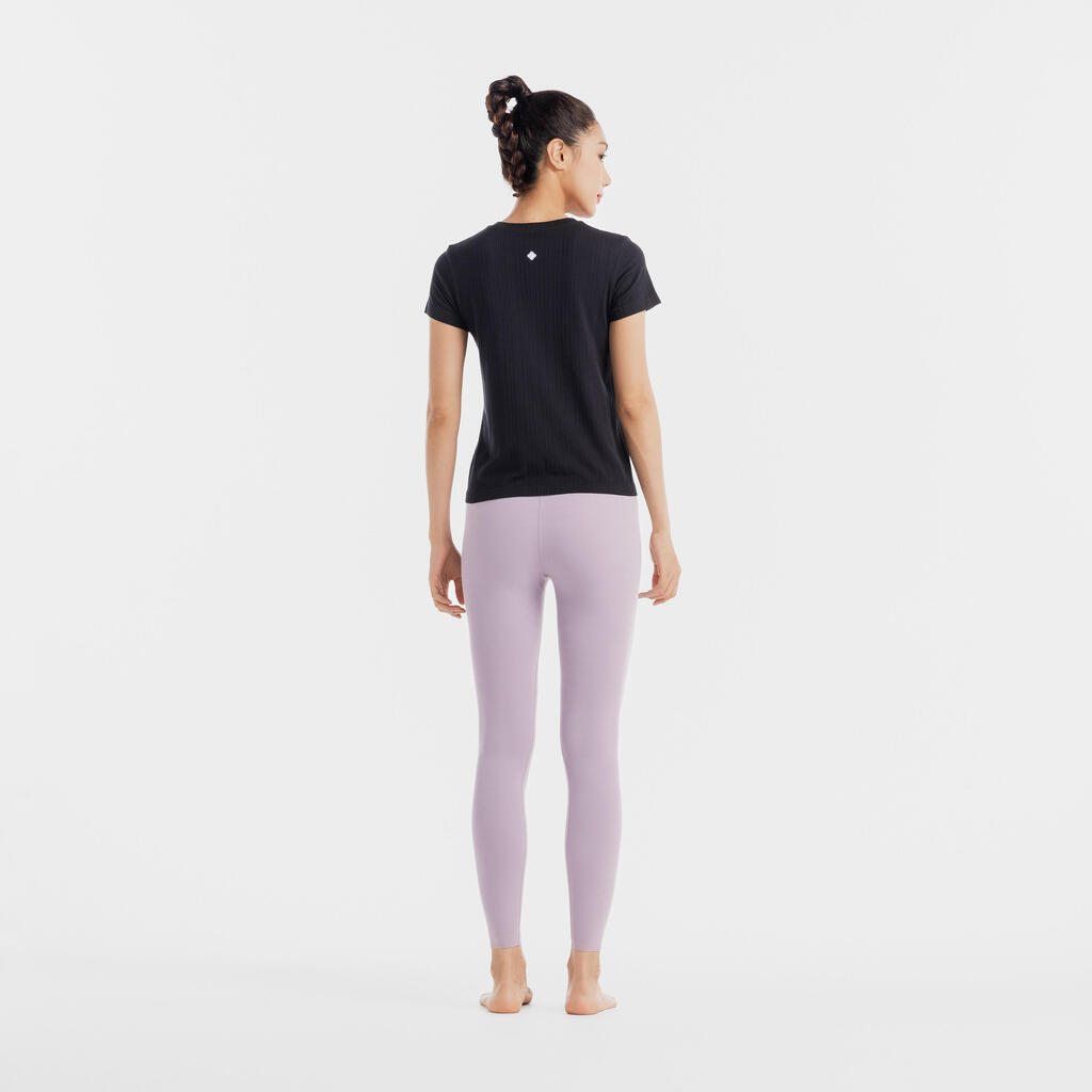 Women's breathable short-sleeved T-shirt, black