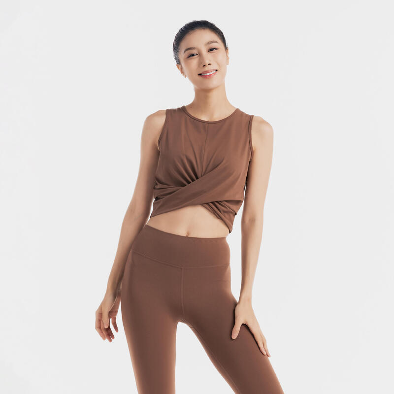 CN DEB CROP PREMIUM VELVET BROWN