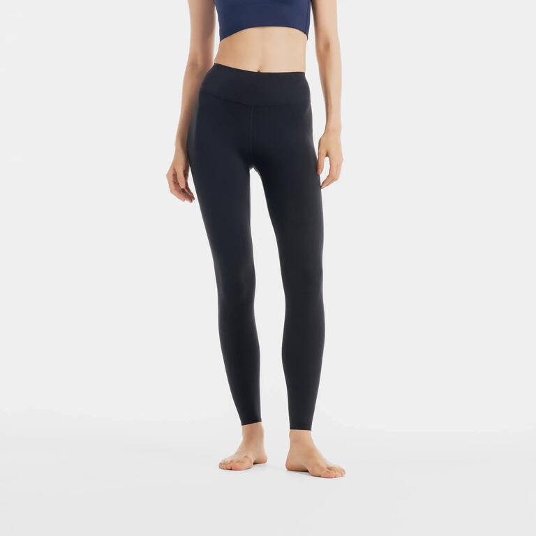 Women soft Yoga Legging 520, Smoked Black