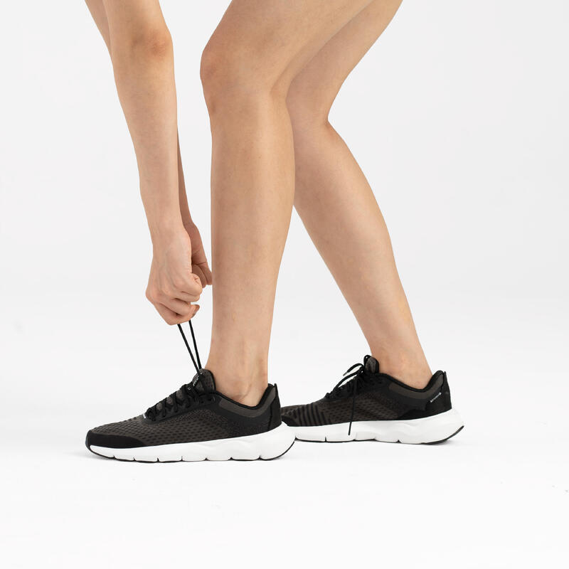 JOGFLOW 500.1 Women's Running Shoes - Black/White
