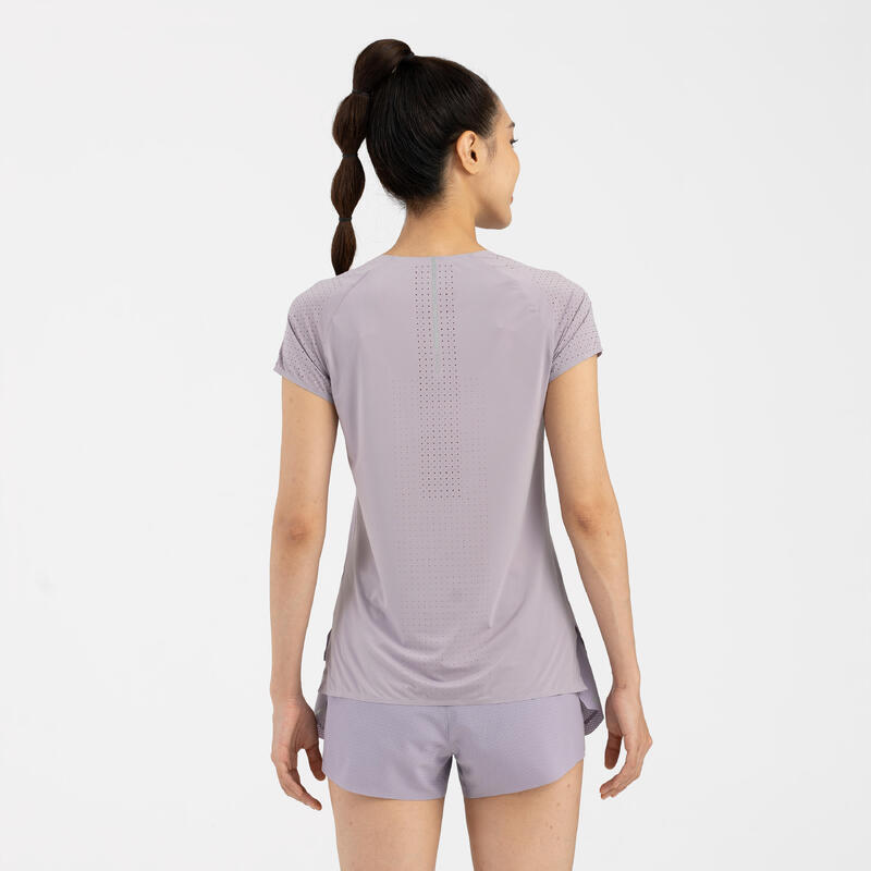 Women's Running Lightweight T-Shirt KIPRUN Run 900 Light Purple