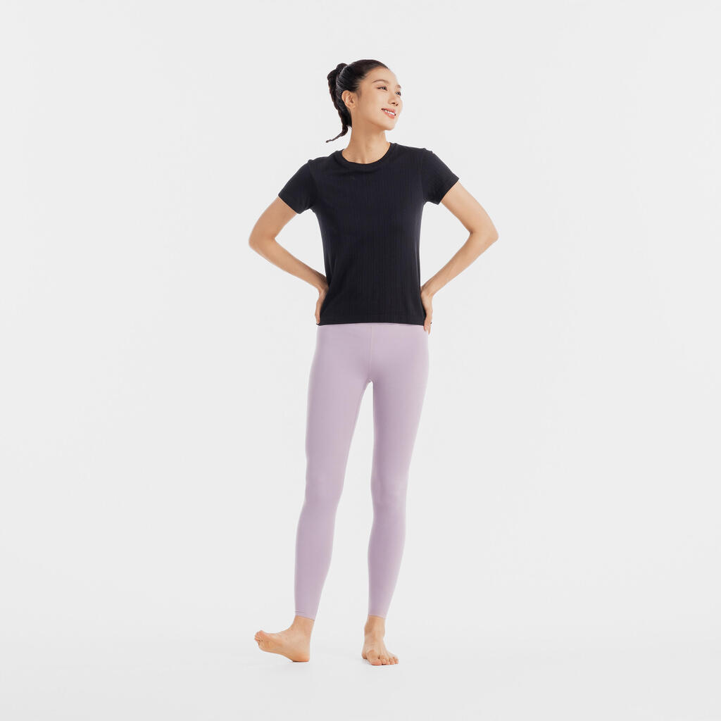 Women's breathable short-sleeved T-shirt, black