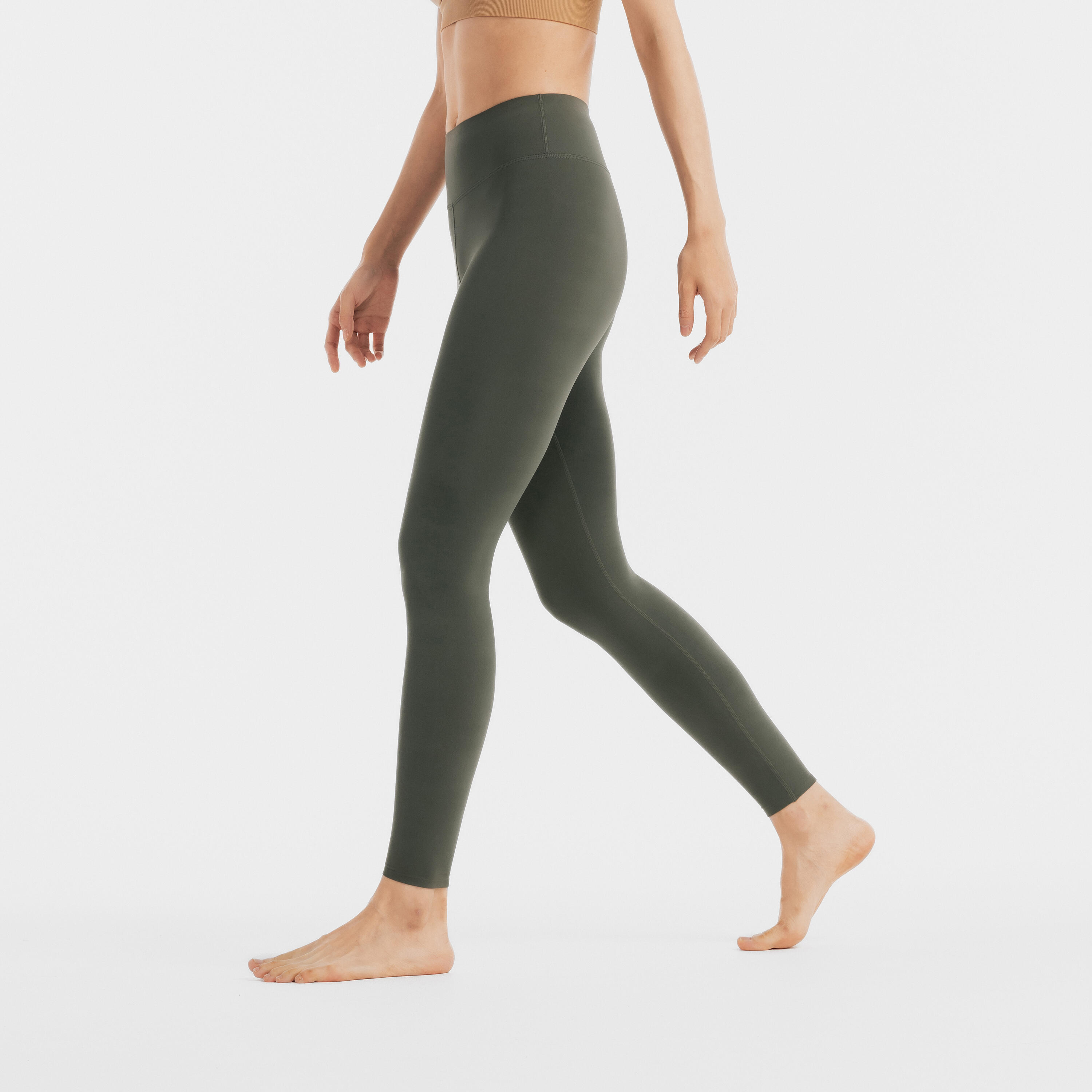 Kimjaly Women's Yoga Leggings 520 - Khaki
