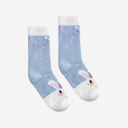 Skating Socks Circus Bunny 2 Pairs