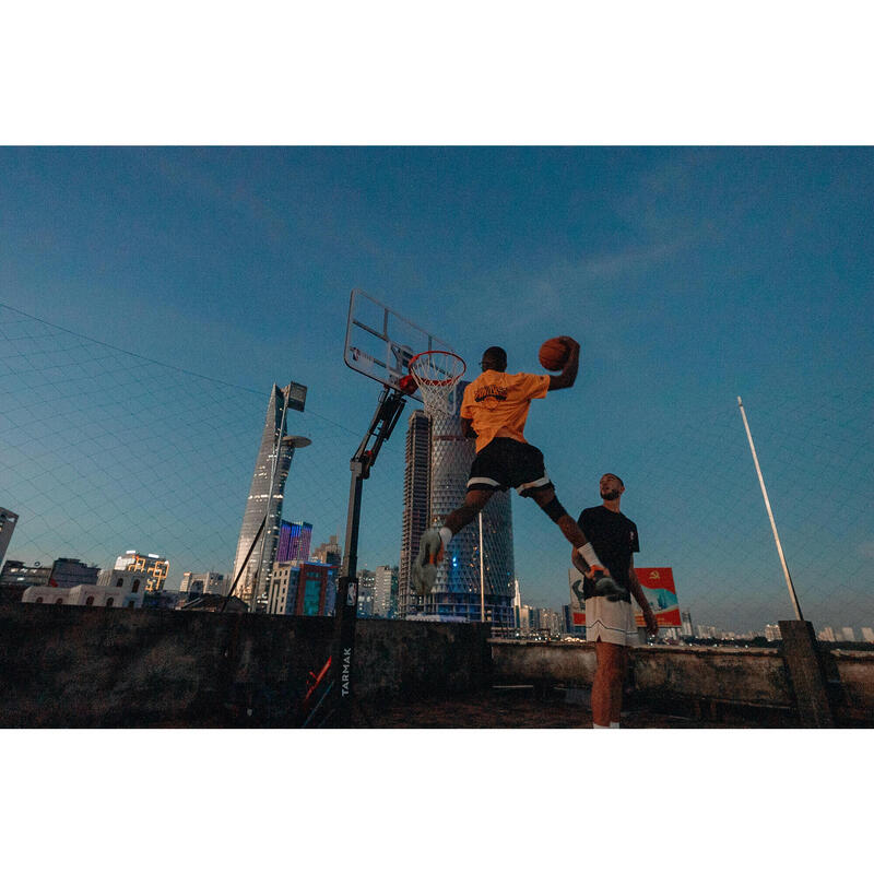 男女通用籃球短褲 SH 900 AD - NBA／黑色