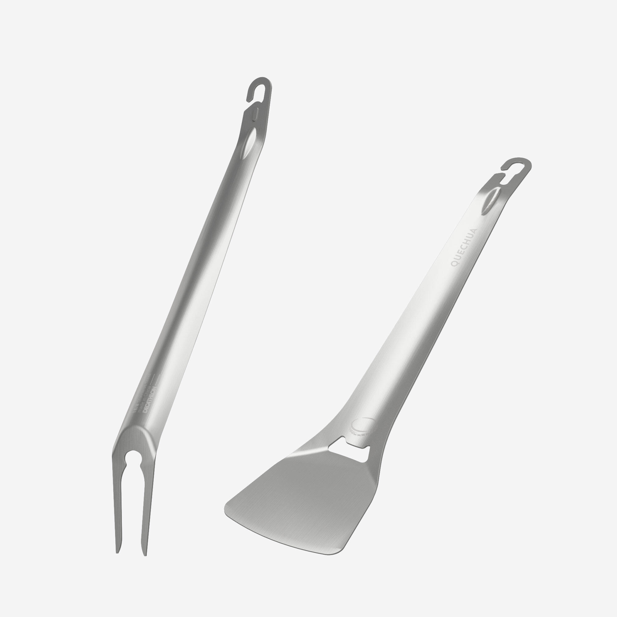Deux ustensiles de barbecue - QUECHUA