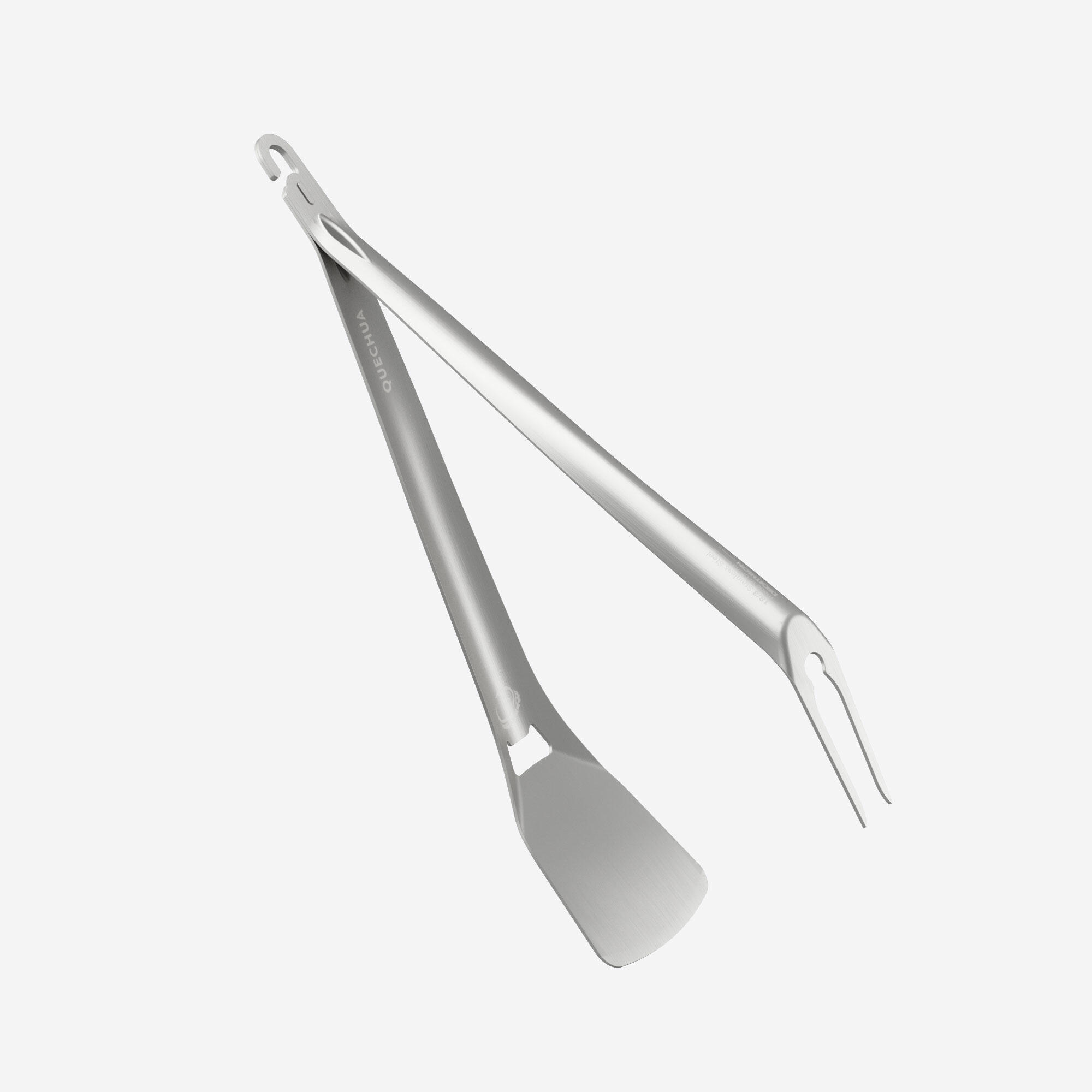 Stainless Steel Camping Utensils Set - QUECHUA