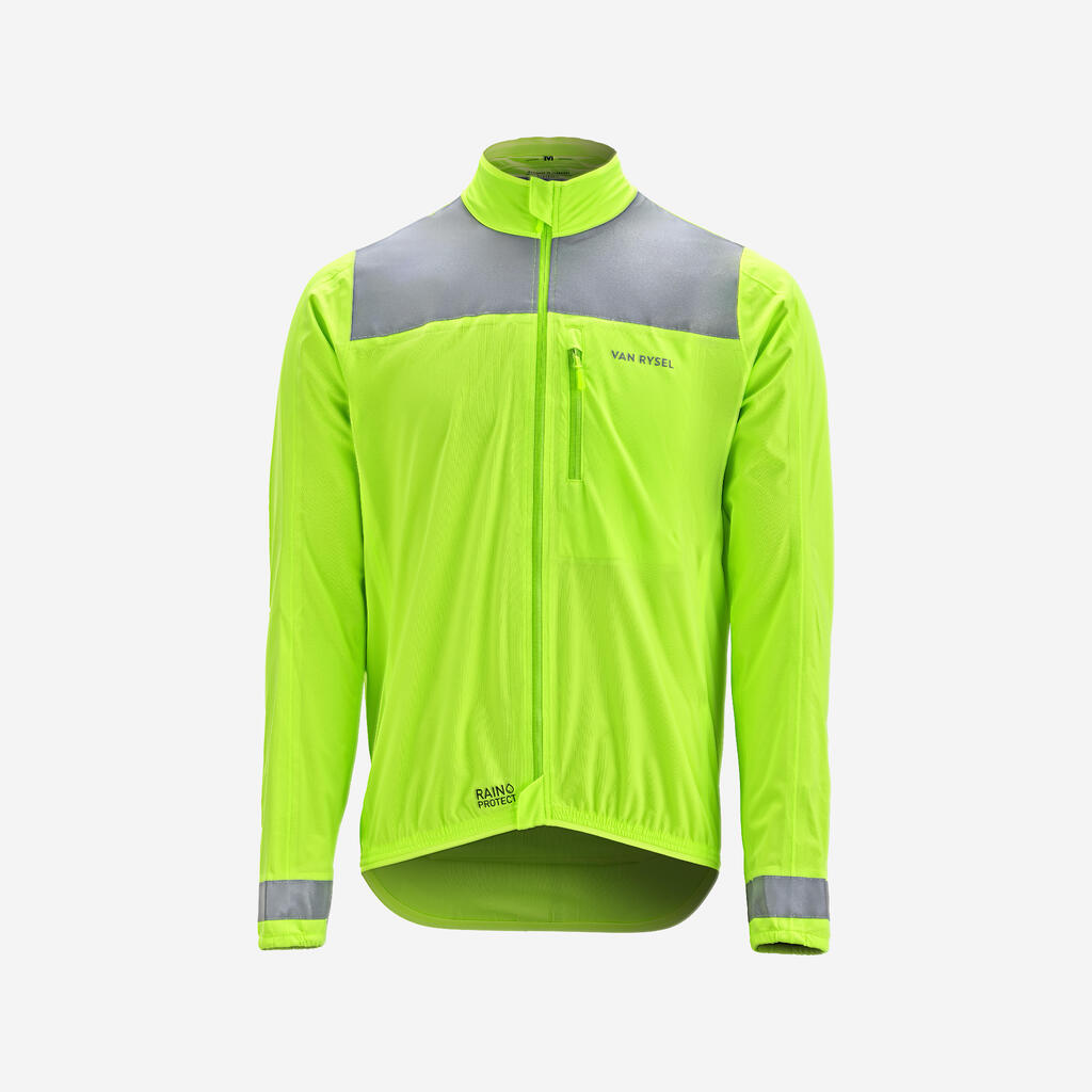 Fahrrad Regenjacke Rennrad RC 500 sichtbar gem. EN17353