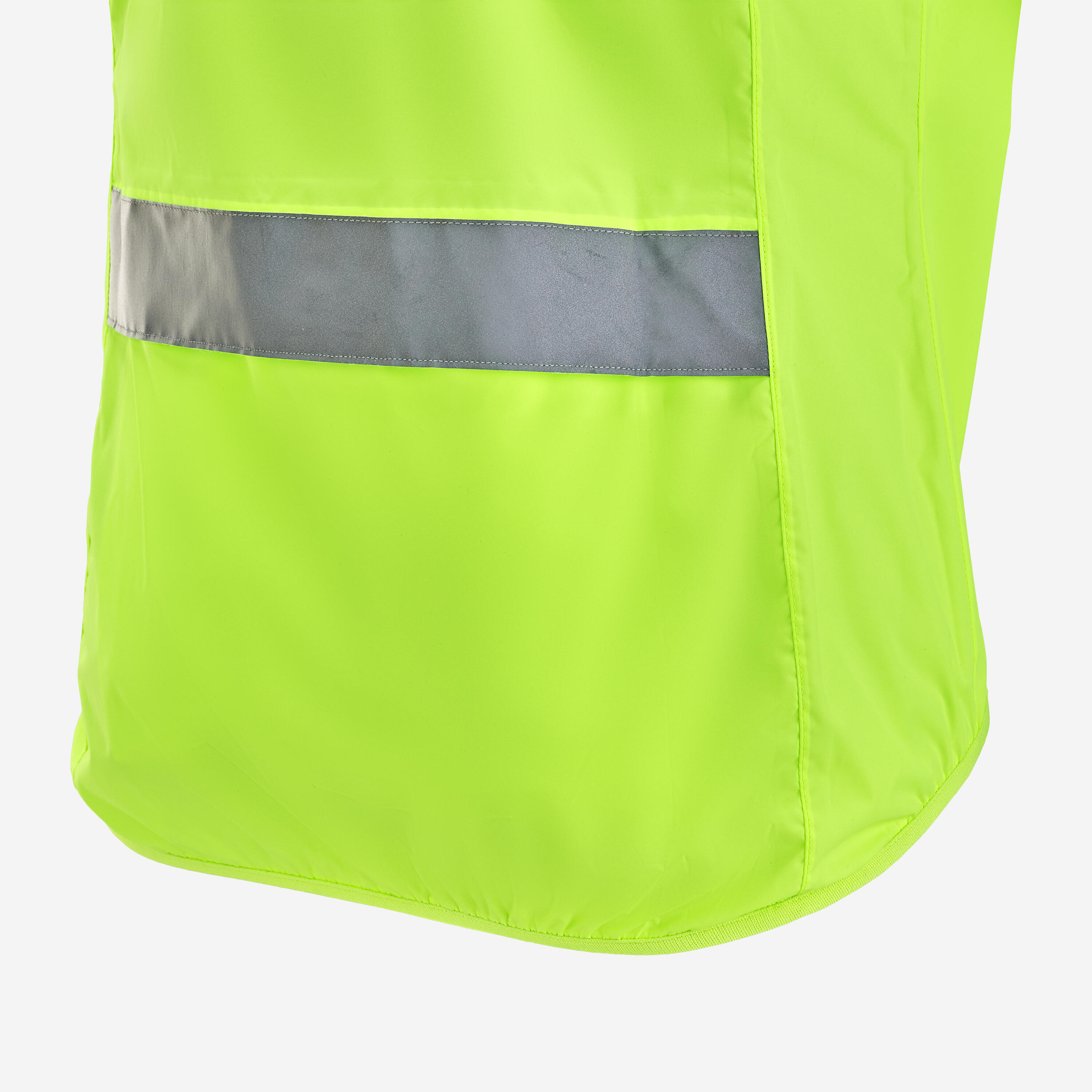 Men's Long-Sleeved Showerproof Road Cycling Jacket RC 120 Visible EN11353 6/6