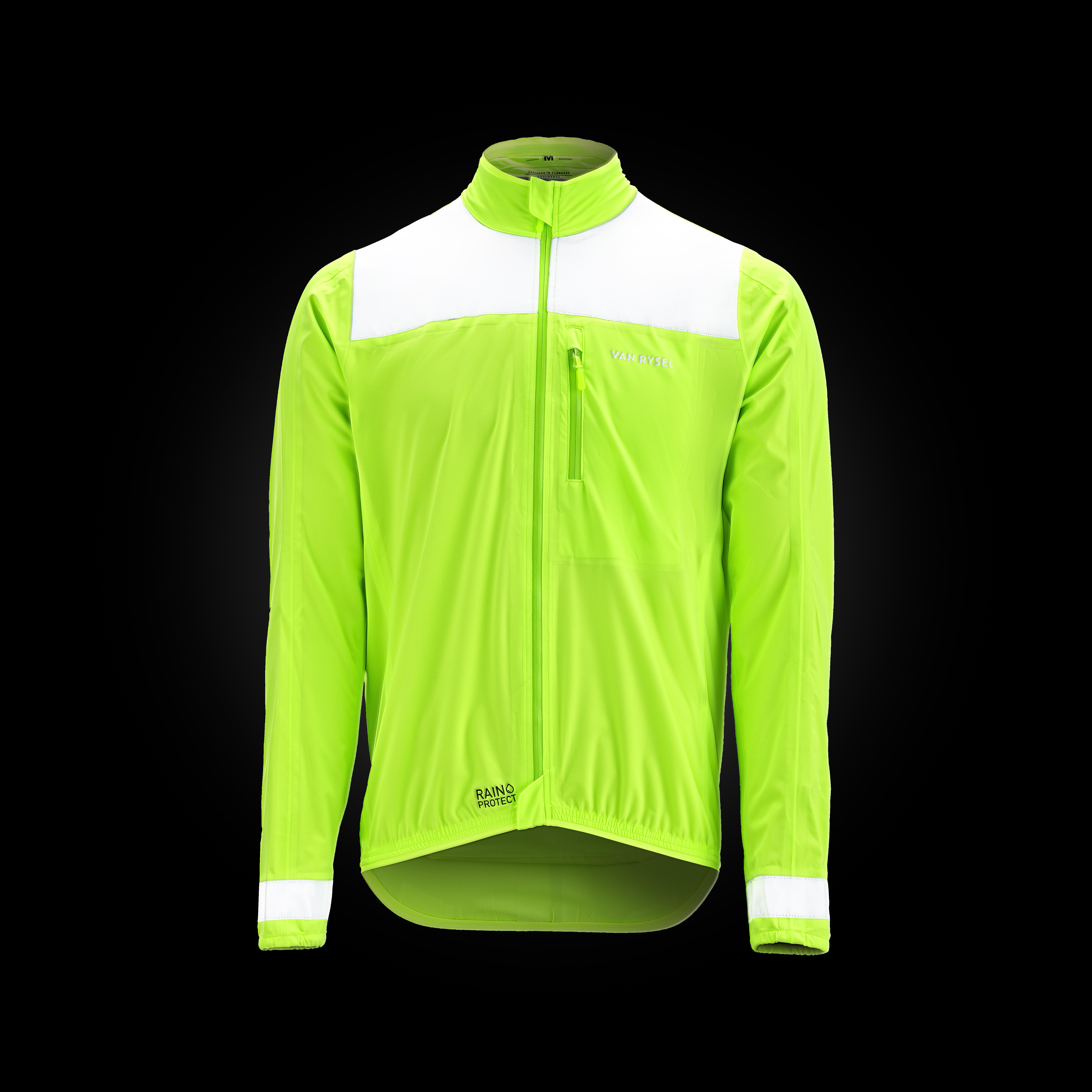 EN17353 Hi Vis Showerproof Jacket RC500 Decathlon
