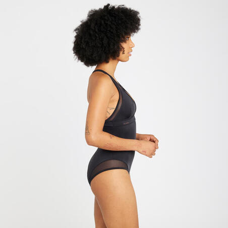 СУЦІЛЬНИЙ КУПАЛЬНИК ISA ДЛЯ СЕРФІНГУ - ЧОРНИЙ