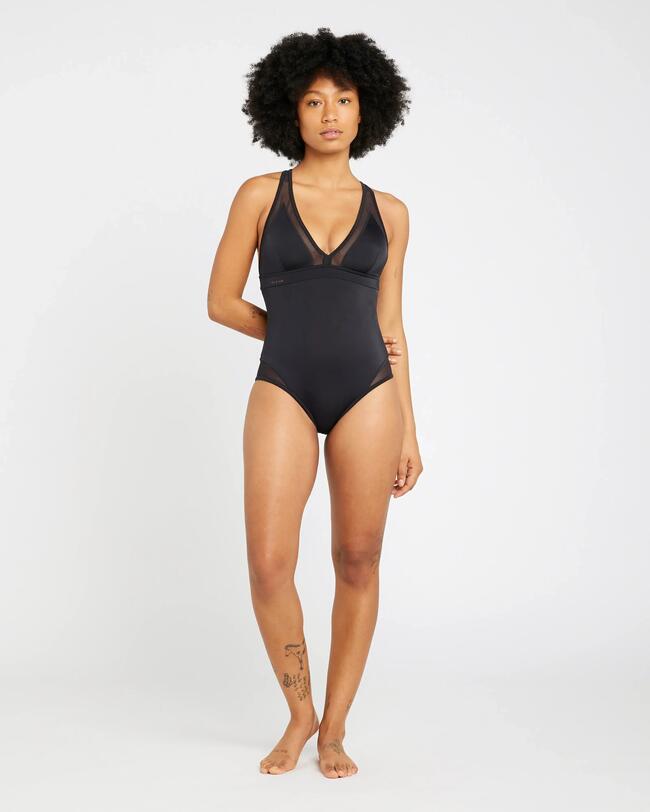 W 1P SURFING SWIMSUIT WITH X BACK ISA | Decathlon