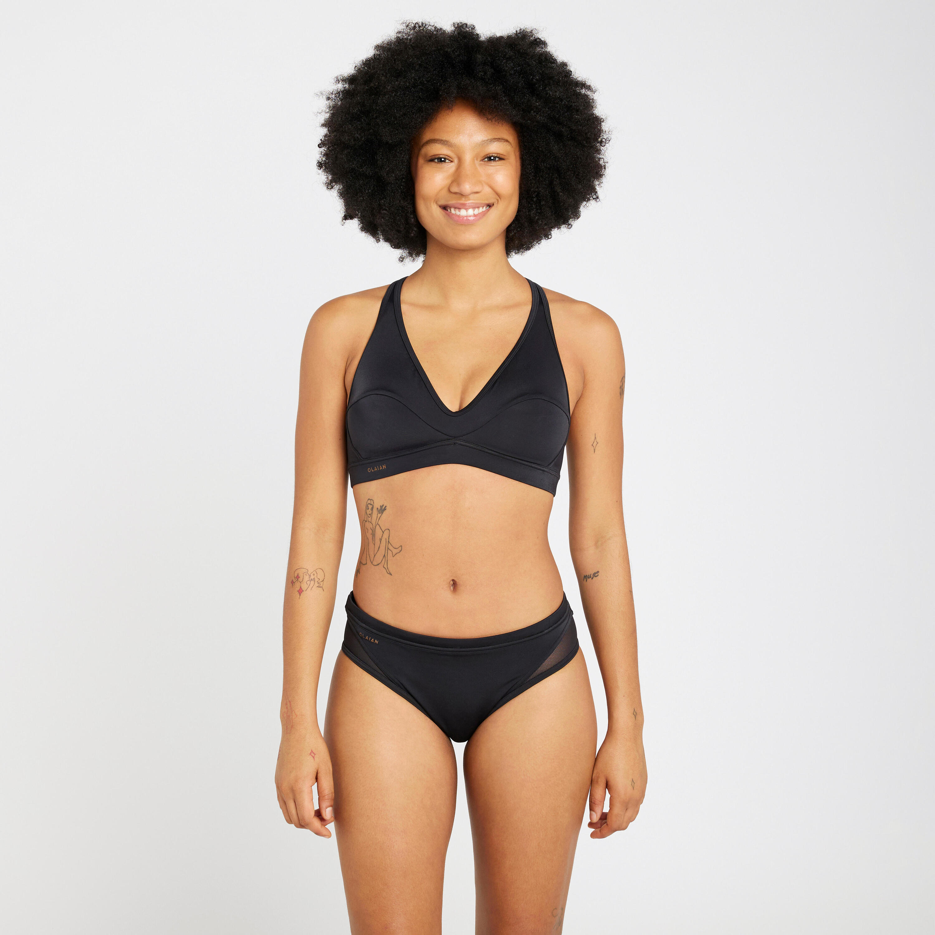 Women's briefs swimsuit bottoms - Savana black 6/6