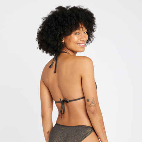 Women's triangle swimsuit top - Mae spangled back