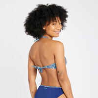 Women's briefs swimsuit bottoms - Nina foly blue