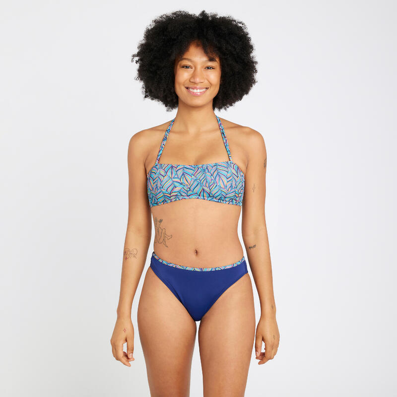 Bikini-Hose Damen - Nina foly blau