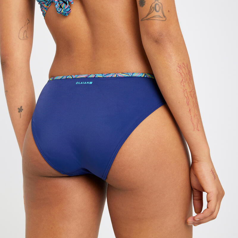Kadın Standart Kesim Bikini Altı - Mavi - NINA
