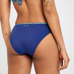 Women's briefs swimsuit bottoms - Nina foly blue