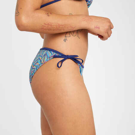Women's swimsuit bottoms tie-side briefs - Sofy foly turquoise