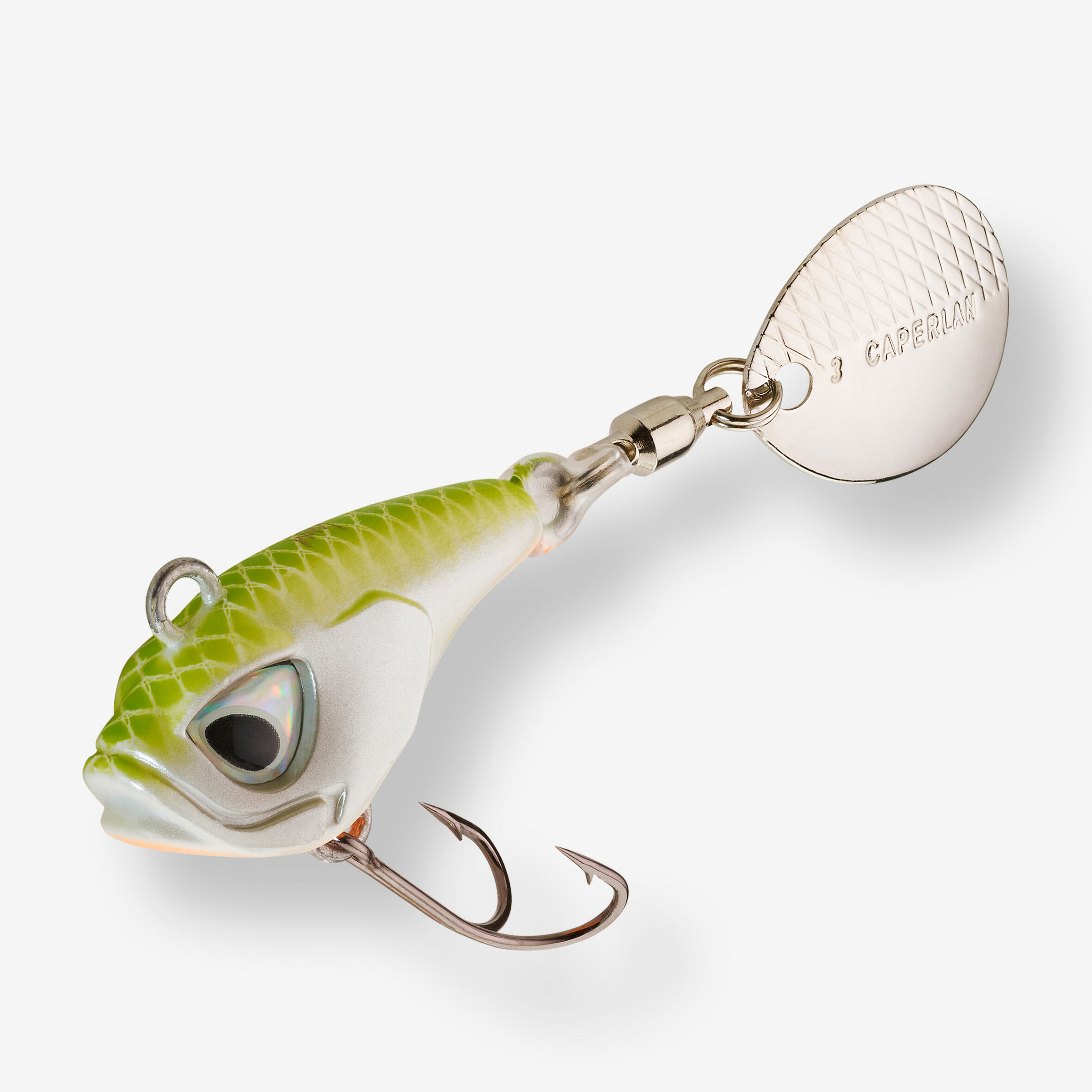 Fishing Spintail Lure - Waka White - CAPERLAN