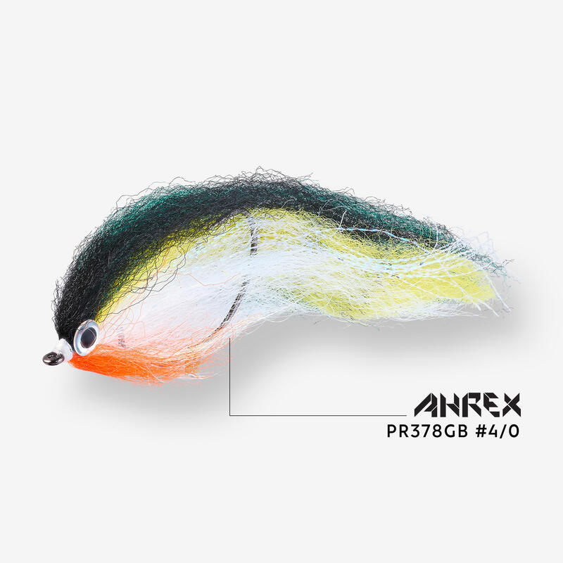 Streamer de Pesca ao Lúcio Predator HRK75 Perca