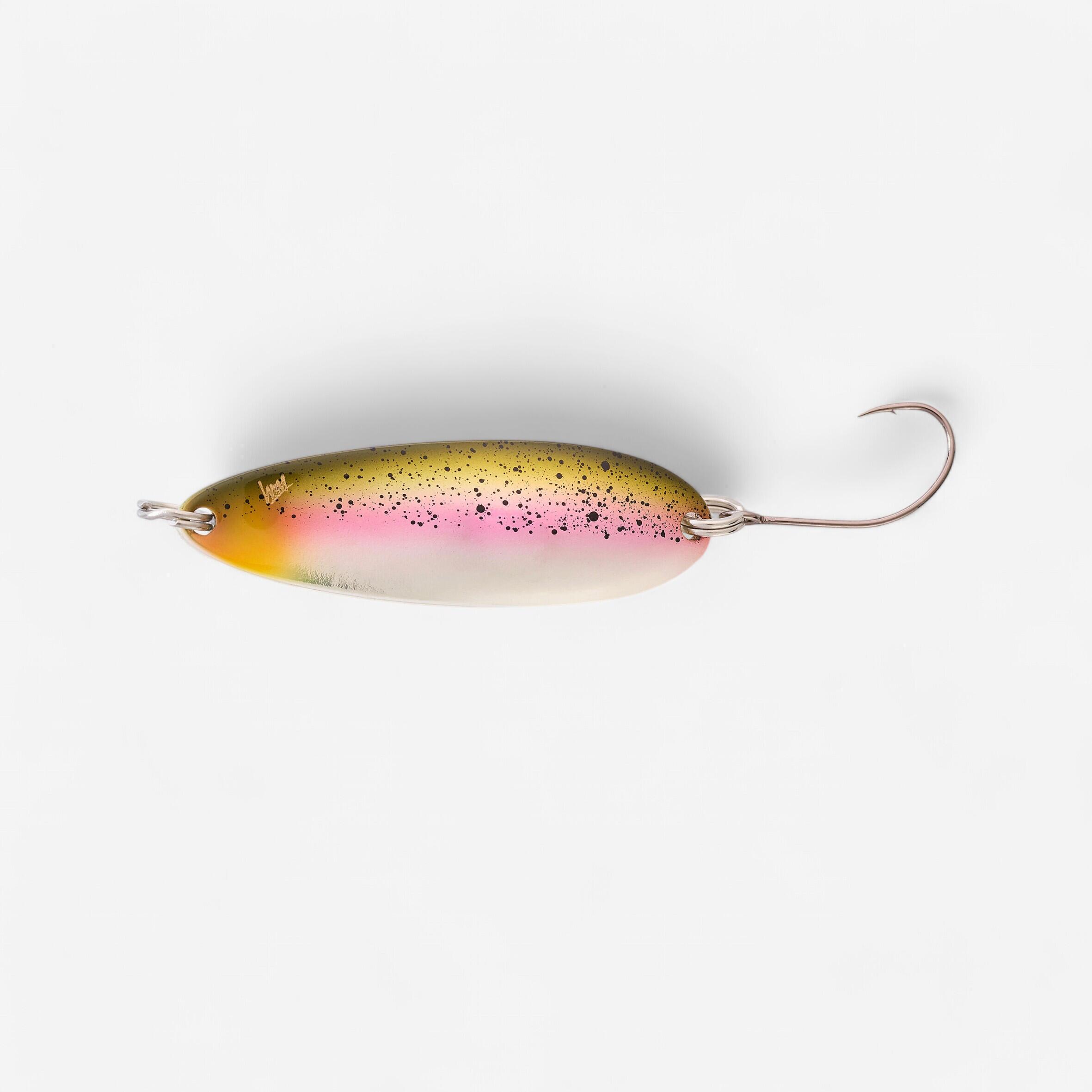 CAPERLAN MICRO UNDULATING TROUT SPOON KEA MCO 4.5 CM 6.5 G RAINBOW