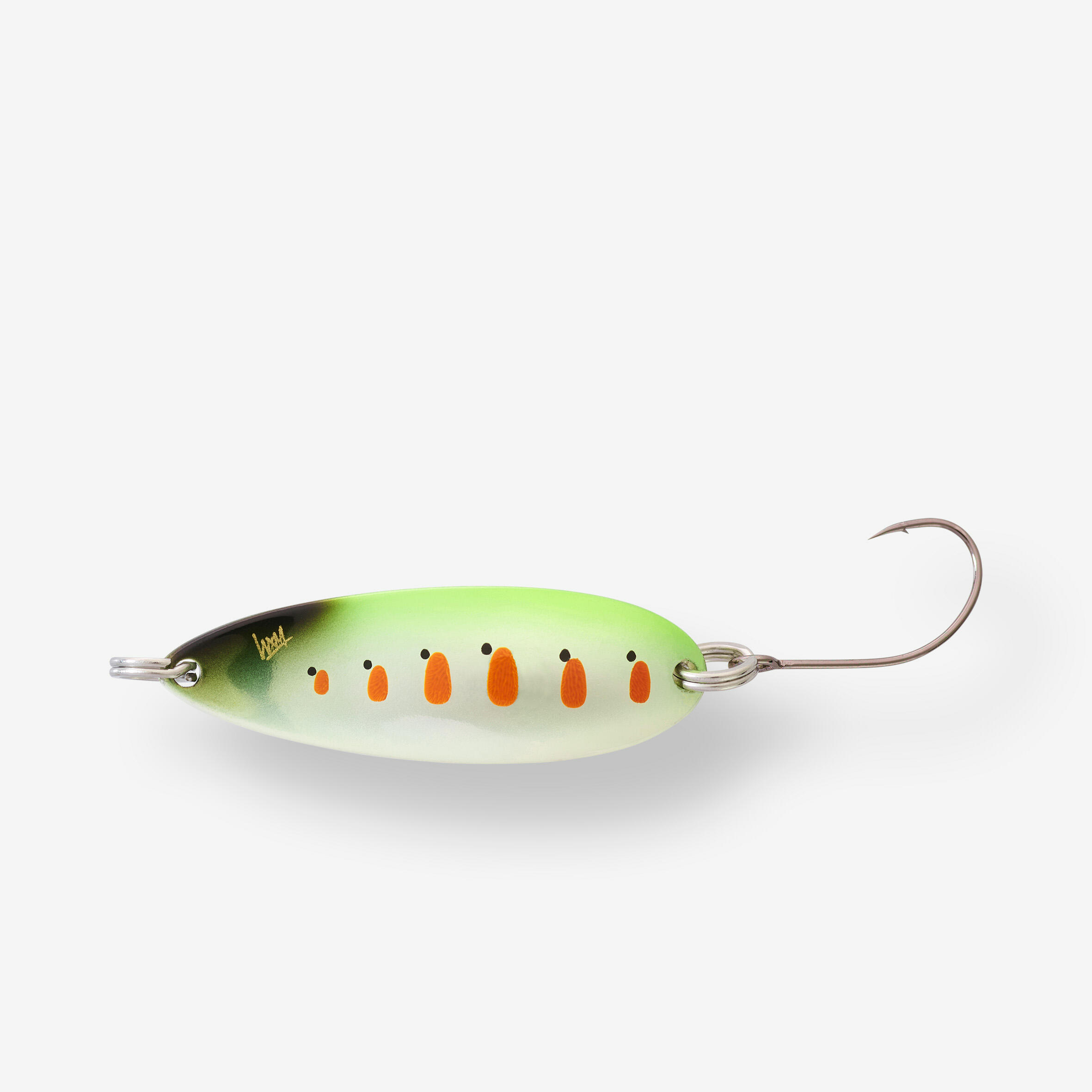 Caperlan - Micro Cuiller Ondulante Truite Kea Mco 4cm 5gr Yamame Fluo - Leurre Métallique - Peche - Jaune-orange - Taille Unique - Decathlon