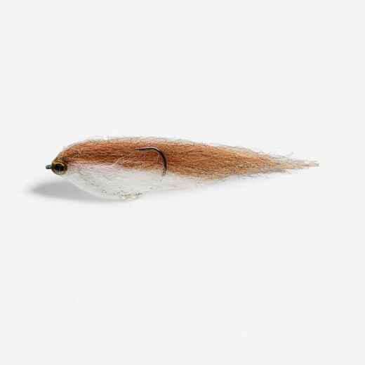 
      Streamer Predator Fish Jerk - Predator HRK64 - Brown/White
  