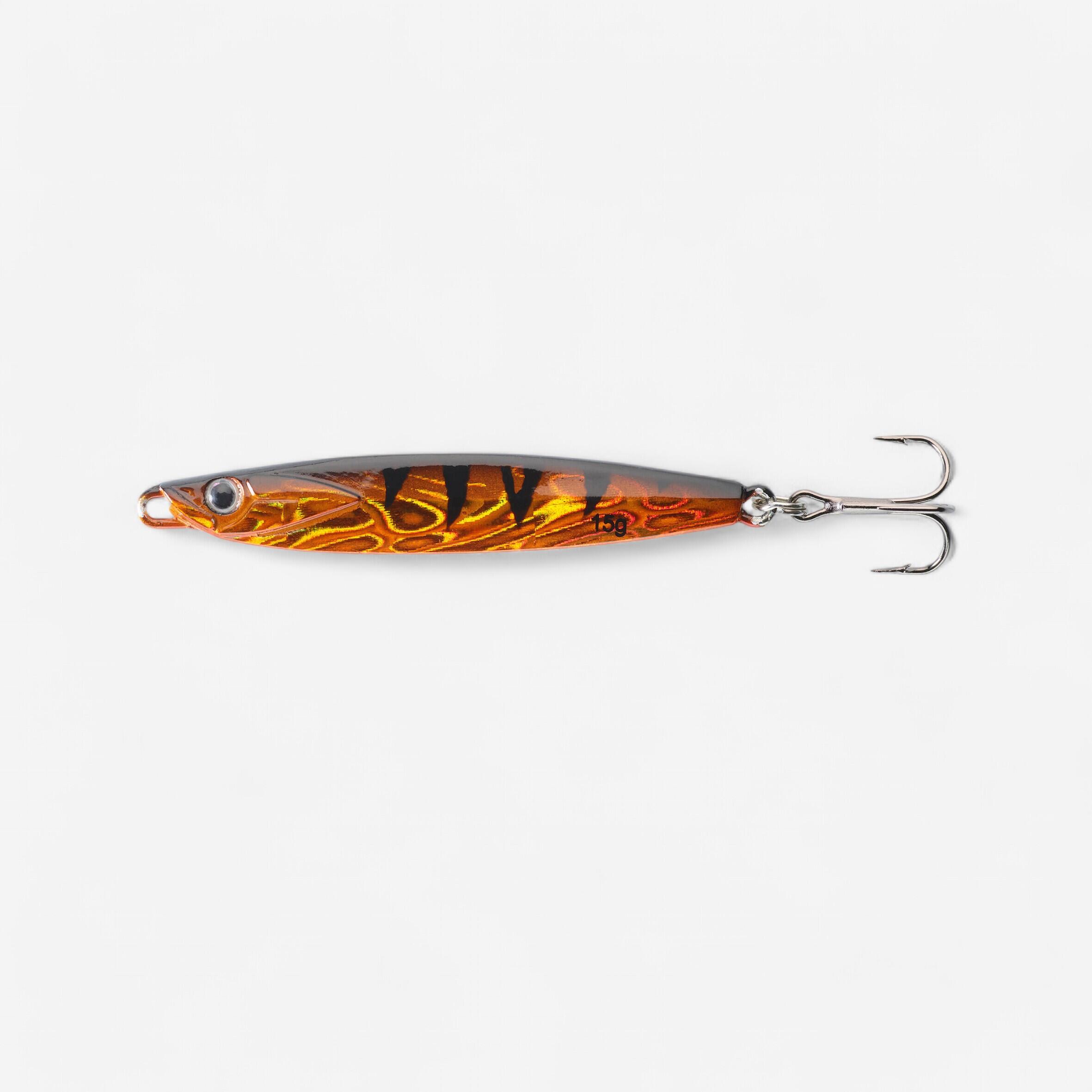 Caperlan - Casting Jig Cuillère A Jigger Biastos Fw Gold Perch - Leurre - Peche - Jaune-noir - 7g - Decathlon