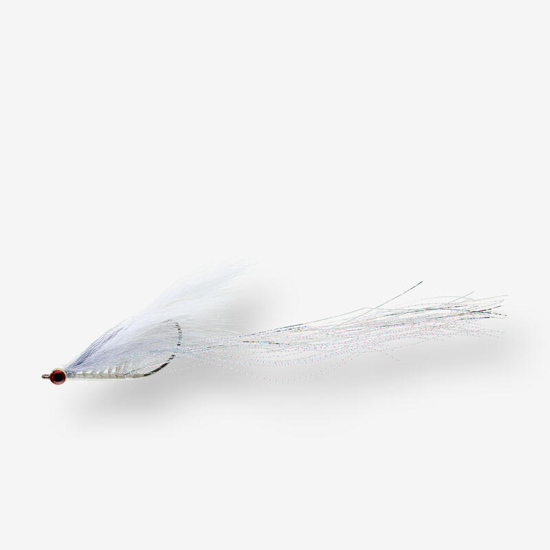 Streamer szczupakowy Predator HRK76 szaro-biały